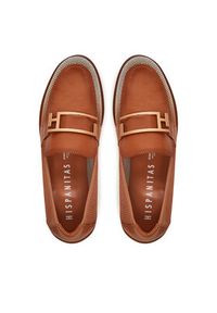 Hispanitas Loafersy BHV254072 Brązowy. Kolor: brązowy. Materiał: materiał #7