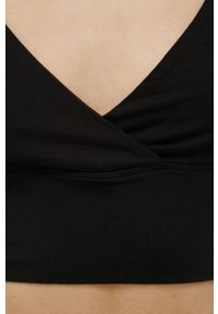 Calvin Klein Underwear top damski kolor czarny. Kolor: czarny. Długość rękawa: na ramiączkach #2