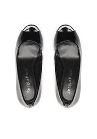 Sergio Bardi Czółenka WYL3346-1Z-SB Czarny. Kolor: czarny. Materiał: lakier, skóra #2
