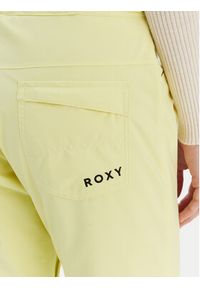 Roxy Spodnie snowboardowe Backyard ERJTP03299 Żółty Tailored Fit. Kolor: żółty. Materiał: syntetyk. Sport: snowboard #3