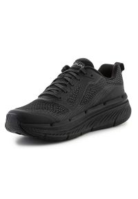 skechers - Buty Skechers Max Cushioning 220840-BKCC czarne. Okazja: na co dzień. Kolor: czarny. Materiał: materiał