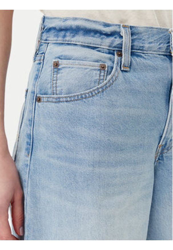 Levi's® Szorty jeansowe 000MJ-0000 Niebieski Baggy Fit. Kolor: niebieski. Materiał: bawełna