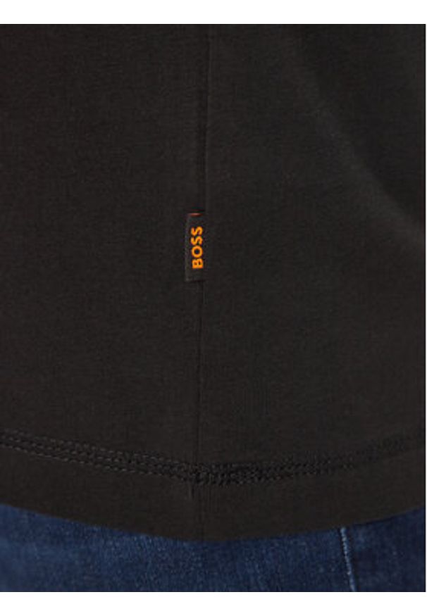 BOSS - Boss T-Shirt TeScorpion 50510648 Czarny Regular Fit. Kolor: czarny. Materiał: bawełna