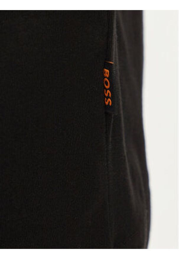 BOSS - Boss T-Shirt Te_Sea_Horse 50515626 Czarny Regular Fit. Kolor: czarny. Materiał: bawełna
