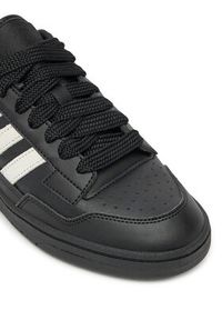 Adidas - adidas Sneakersy Rapid Court Low J JQ1729 Czarny. Kolor: czarny. Materiał: skóra #7