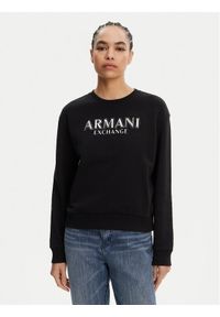Armani Exchange Bluza XW000159 AF11851 UC001 Czarny Regular Fit. Kolor: czarny. Materiał: bawełna