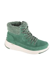 skechers - Buty zimowe damskie, On-The-Go Stellar - Winterize. Kolor: zielony. Sezon: zima