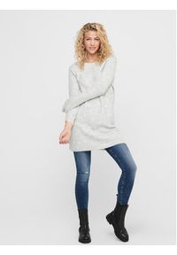 only - ONLY Sukienka dzianinowa 15196724 Szary Regular Fit. Kolor: szary. Materiał: syntetyk #7