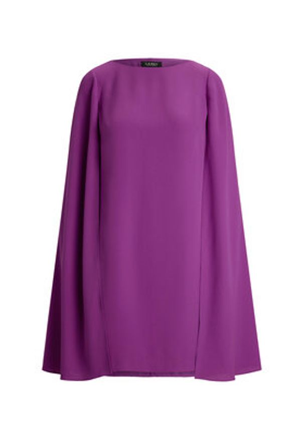 Lauren Ralph Lauren - LAUREN RALPH LAUREN Sukienka koktajlowa 2,53855E+11 Fioletowy Slim Fit. Kolor: fioletowy. Materiał: syntetyk. Styl: wizytowy