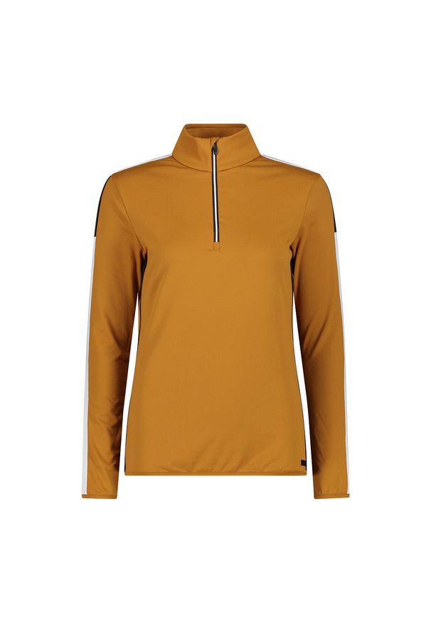 Bluza damska CMP 33L0466. Kolor: brązowy. Sezon: zima. Sport: narciarstwo