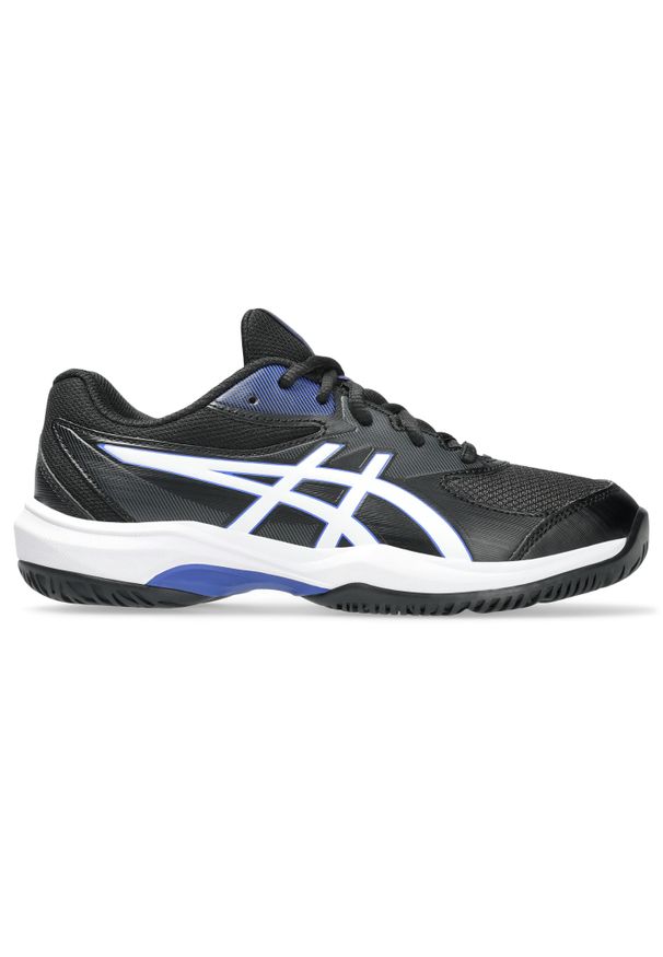 Buty tenisowe dla dzieci Asics Gel-game Gs. Kolor: czarny, biały, wielokolorowy. Sport: tenis