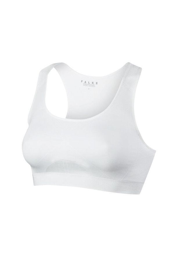 Biustonosz Falke Madison. Kolor: biały. Sport: fitness