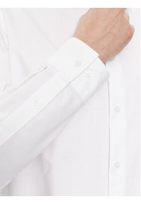 Calvin Klein Koszula Oxford K10K112155 Biały Regular Fit. Kolor: biały. Materiał: bawełna #3