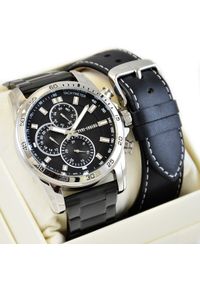 Zegarek męski Paul Lorens-MATIAS- 9753A8-1A1 z dwoma paskami #1