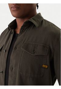 G-Star RAW - G-Star Raw Koszula Marine D24963-D454 Szary Slim Fit. Kolor: szary. Materiał: bawełna. Styl: marine #4