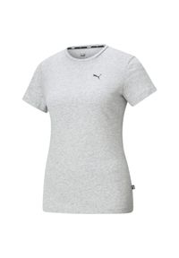 Damska koszulka z małym logo Puma. Kolor: szary #1