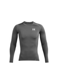Dżersej z długim rękawem Under Armour HeatGear®. Kolor: wielokolorowy, szary, biały. Materiał: jersey. Długość rękawa: długi rękaw. Długość: długie. Sport: bieganie #1