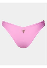 Guess Dół od bikini E4GO34 MC04R Różowy. Kolor: różowy. Materiał: syntetyk #3
