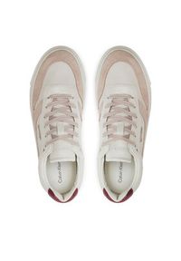 Calvin Klein Sneakersy Ff Cupsole Lace Up W/Ml Mix M HW0HW02125 Beżowy. Kolor: beżowy. Materiał: skóra #5