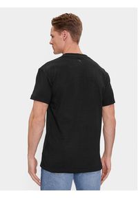 Calvin Klein Jeans T-Shirt Logo Repeat J30J324668 Czarny Regular Fit. Kolor: czarny. Materiał: bawełna