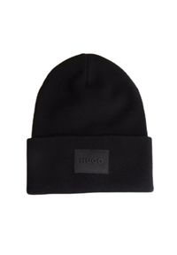 BOSS - Czapka zimowa Hugo Boss Xevon Beanie Czarna - 50551508-001. Kolor: czarny. Sezon: zima. Styl: sportowy #1