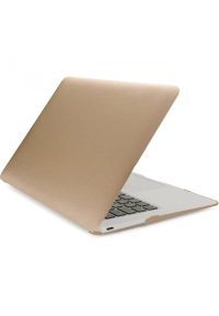 Etui na laptopa TUCANO Nido Hard Shell do MacBook Air 12 cali Złoty. Kolor: złoty. Materiał: guma. Wzór: gładki. Styl: elegancki #3