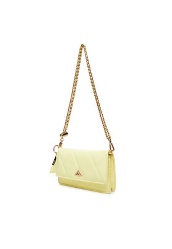 Aldo Torebka Fititall 14009802 Żółty. Kolor: żółty. Materiał: skórzane