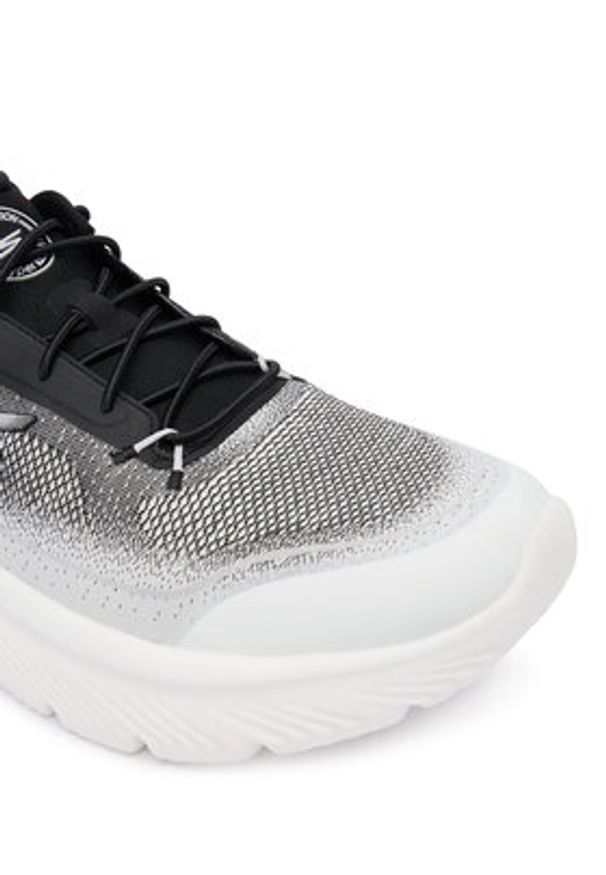 skechers - Skechers Sneakersy Go Walk Max Cushioning Hyper Burst 217128 WBK Szary. Kolor: szary. Materiał: materiał