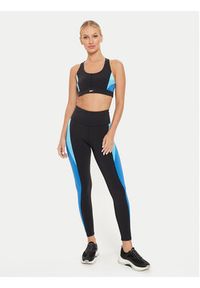 Reebok Legginsy Lux HR Tight 100075365 Czarny Slim Fit. Kolor: czarny. Materiał: syntetyk