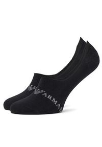 Emporio Armani Underwear Zestaw 3 par stopek męskich 306227 4F254 50620 Czarny. Kolor: czarny. Materiał: bawełna, materiał