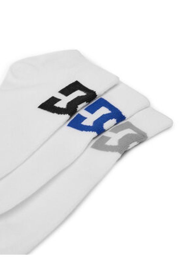 DC Shoes Skarpety krótkie AS_DC_04S_SS25 (3-PACK) Biały. Kolor: biały. Materiał: bawełna