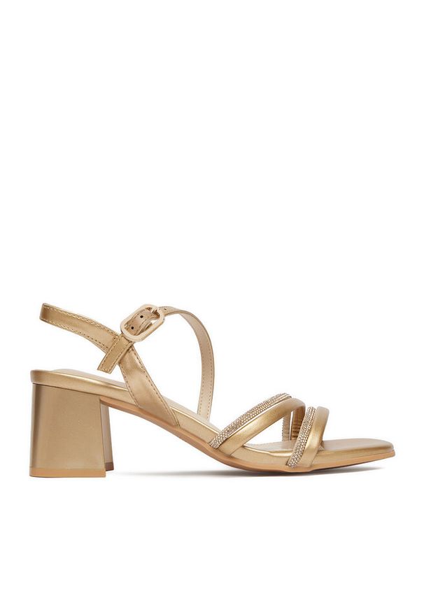 Jenny - Sandały JENNY. Kolor: złoty