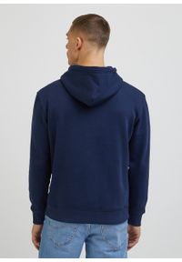 Lee - LEE PLAIN HOODIE MĘSKA BLUZA Z KAPTUREM EMPEROR NAVY L80YRFA67. Typ kołnierza: kaptur #6
