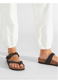 Birkenstock Japonki Mayari 0171481 Czarny. Kolor: czarny. Materiał: skóra, nubuk #4