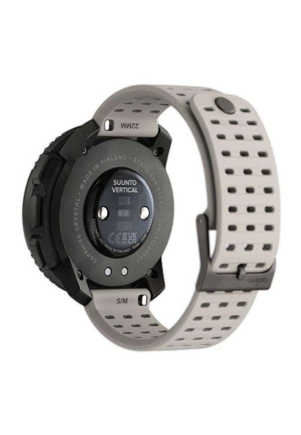SUUNTO - Suunto Vertical Czarny Sand. Kolor: czarny. Styl: casual, sportowy