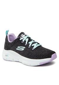 skechers - Skechers Sneakersy Skechers Arch Fit Comfy Wave Szary. Kolor: szary. Materiał: materiał