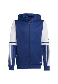 Adidas - Bluza dla dzieci adidas Squadra 25 Hoody. Kolor: biały, niebieski, wielokolorowy. Sport: fitness