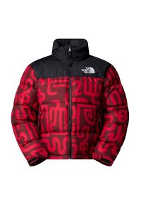 Kurtka męska The North Face 1996 Retro Nuptse 0A3C8D8S41 - czerwona. Kolor: czerwony. Materiał: nylon, materiał, puch. Styl: retro #1