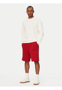 TOMMY HILFIGER - Tommy Hilfiger Szorty sportowe UM0UM03914 Czerwony Regular Fit. Kolor: czerwony. Materiał: bawełna. Styl: sportowy #2