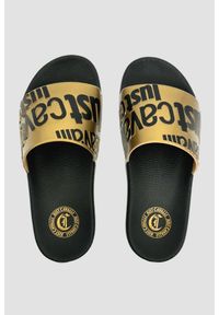 Just Cavalli - JUST CAVALLI Сzarne klapki Fondo Pool DIS. 1, Rozmiar 36. Kolor: czarny #4