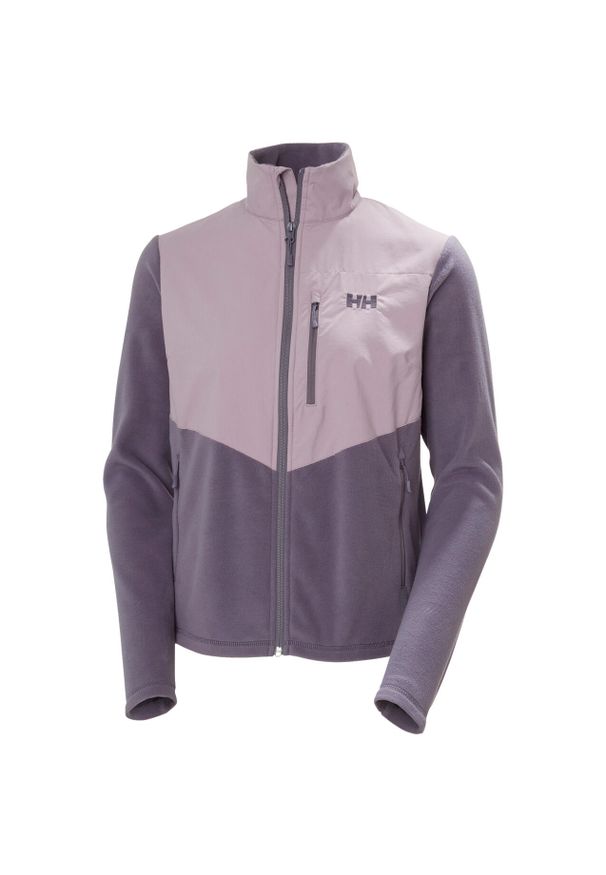 Kurtka turystyczna damska Helly Hansen Daybreaker Block. Kolor: fioletowy. Sport: turystyka piesza