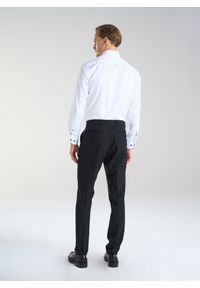 PAKO LORENTE – Biała koszula męska z bawełny P24SP-1X-036-B-S - Pako Lorente. Okazja: na ślub cywilny, na wesele. Kolor: biały. Materiał: bawełna. Styl: elegancki #4