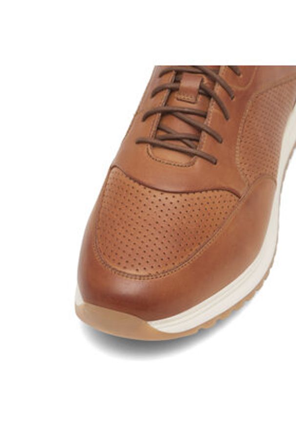 Lasocki Sneakersy CRUZE-02 MI08 Brązowy. Kolor: brązowy. Materiał: skóra