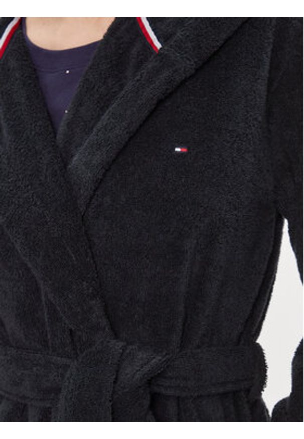 TOMMY HILFIGER - Tommy Hilfiger Szlafrok UW0UW04155 Granatowy. Kolor: niebieski. Materiał: bawełna