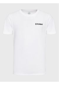 Element T-Shirt Blazin Chest ELYZT00153 Biały Regular Fit. Kolor: biały. Materiał: bawełna