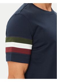 Aeronautica Militare T-Shirt 241TS2230J592 Granatowy Regular Fit. Kolor: niebieski. Materiał: bawełna #3