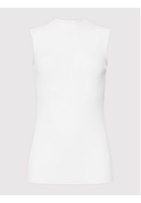 BOSS - Boss Top Feskies 50473237 Biały Slim Fit. Kolor: biały. Materiał: wiskoza #4