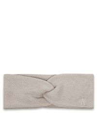 Calvin Klein Opaska materiałowa Fine LV04F8019G Beżowy. Kolor: beżowy. Materiał: wiskoza #1