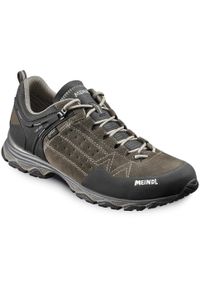 MEINDL - Buty turystyczne męskie Meindl Ontario z membraną Gore - Tex. Kolor: czarny, zielony, wielokolorowy. Technologia: Gore-Tex. Sport: turystyka piesza