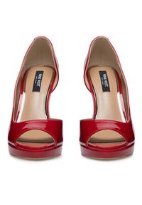 Nine West Szpilki WFA2733-1 Czerwony. Kolor: czerwony. Materiał: syntetyk. Obcas: na szpilce #3